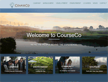 Tablet Screenshot of courseco.com